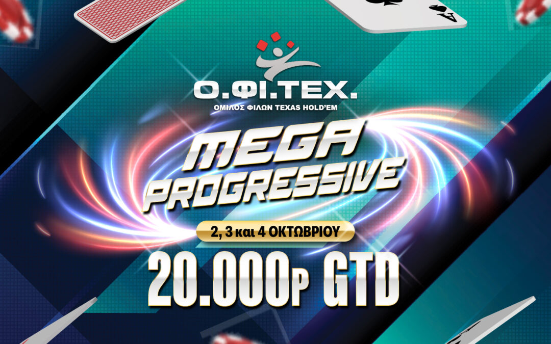 Mega Progressive – 20.000p GTD